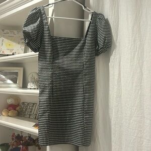 Zara gingham dress